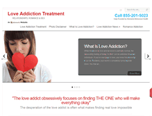 Tablet Screenshot of loveaddictiontreatment.com